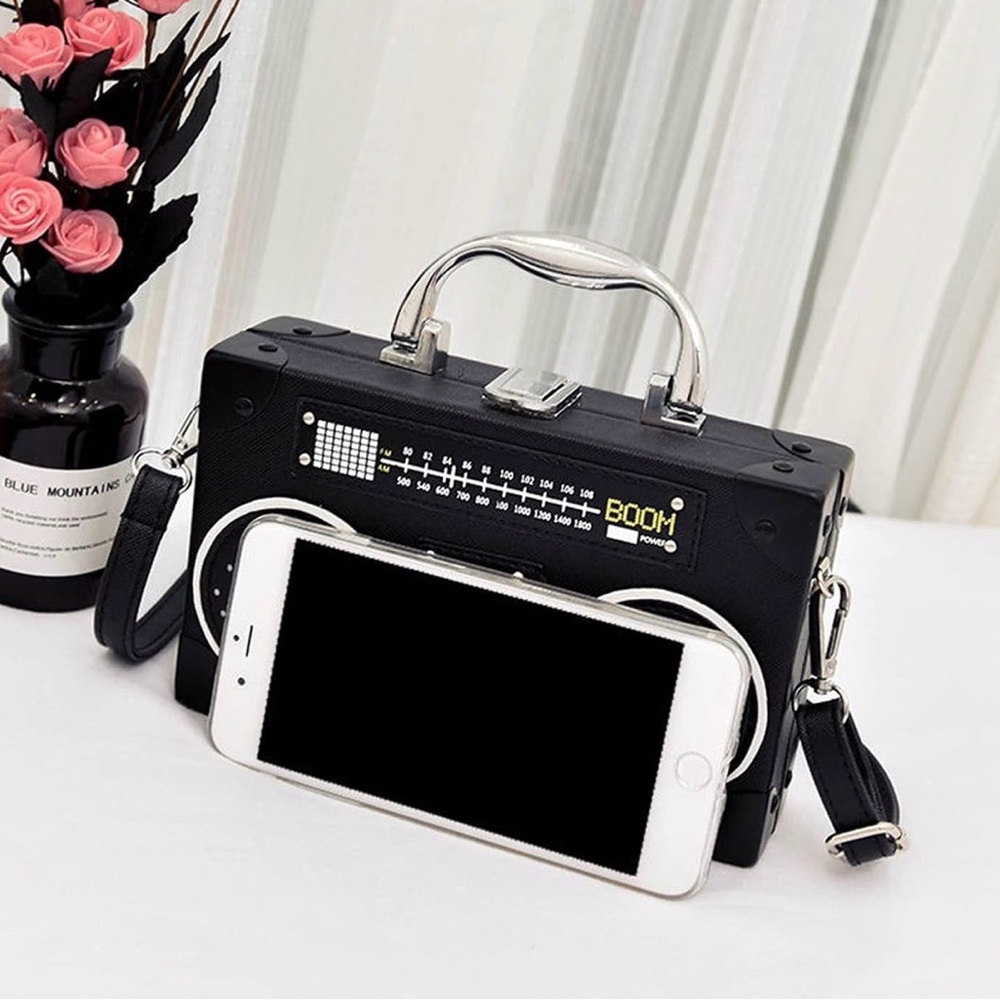 Cute Boom Box Crossbody bag - Picture 3 of 5